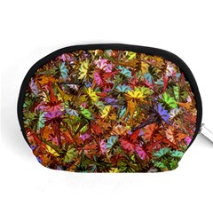 Echinopsis Terscheckii Cactus Motif Random Colored Pattern Accessory Pouch (medium) by dflcprintsclothing