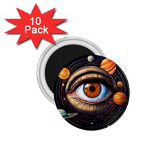 Eye Of The Universe (ai) 1 75  Magnets (10 Pack)  by dflcprintsclothing