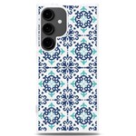 Tiles Abstract Pattern Texture Design Samsung Galaxy S24 Plus 6.7 Inch TPU UV Case Front