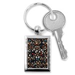 Pearls and stones Key Chain (Rectangle) Front