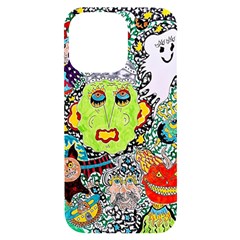 Supersonic Monster Mash Iphone 14 Pro Max Black Uv Print Case by chellerayartisans