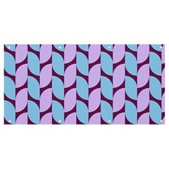 Purple Blue Pattern Banner And Sign 8  X 4  by ytdream