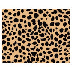 Leopard Skin Pattern Two Sides Premium Plush Fleece Blanket (teen Size) by Bedest