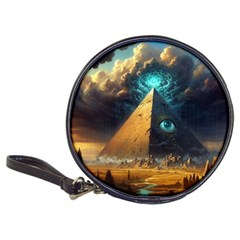 Mystic Blue Pyramid Art Classic 20-cd Wallets by ExtraAwesomeSauce