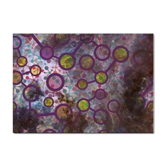 Abstract Molecular Space Art Sticker A4 (100 Pack) by ExtraAwesomeSauce
