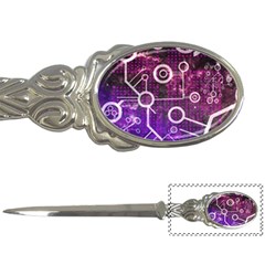 Cosmic Network Geometric Art Letter Opener by ExtraAwesomeSauce