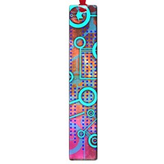 Abstract Tech Galaxy Design Large Book Marks by ExtraAwesomeSauce