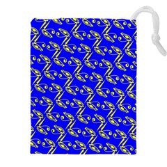 Eye Of Horus Pattern Drawstring Pouch (5xl) by ExtraAwesomeSauce