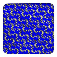 Eye Of Horus Pattern Square Glass Fridge Magnet (4 Pack) by ExtraAwesomeSauce