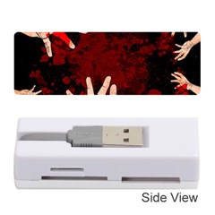 Horror Themed Bloody Hands Memory Card Reader (stick) by ExtraAwesomeSauce