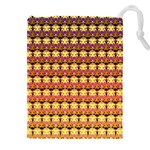 Gradient Lion Head Pattern Drawstring Pouch (5XL) Front