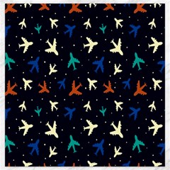 Blue Sky Airplanes Planes Canvas 16  X 16  by ConteMonfrey