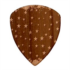 Little Stars Pattern Wood Guitar Pick (set Of 10) by ConteMonfrey