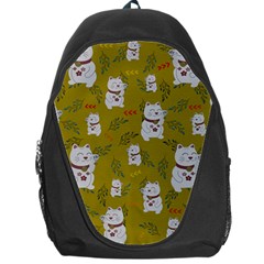 Super Lucky Cat Backpack Bag by GeekLover