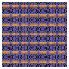 Bitcoin Logo Pattern Lightweight Scarf  by ExtraAwesomeSauce