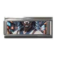 Demon Samurai Superlink Italian Charm (9mm) by AwesomeSauce