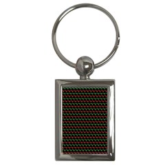 Geometric Abstract Pattern Line Key Chain (rectangle) by Salmanaz77