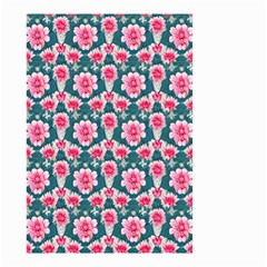 Retro 1880s Flowers Pattern 22 Small Garden Flag (two Sides) by violetheavensky
