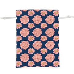 Retro 1880s Flowers Pattern 16 Lightweight Drawstring Pouch (xl) by violetheavensky
