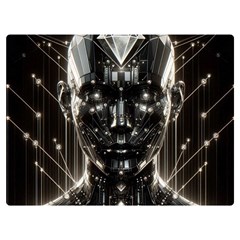 Robotics Robot Technology Future Premium Plush Fleece Blanket (extra Small) by Maspions