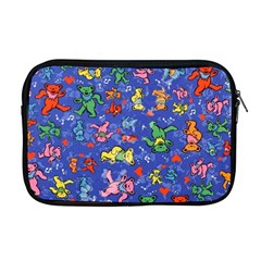 Grateful Dead Dancing Bears Pattern Apple Macbook Pro 17  Zipper Case by Salmanaz77