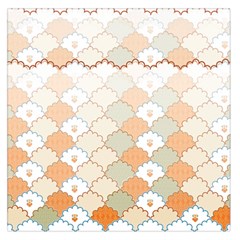 Shells Pattern Square Satin Scarf (36  X 36 ) by designsbymallika