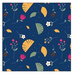 Cute Korean Pattern Square Satin Scarf (36  X 36 ) by designsbymallika