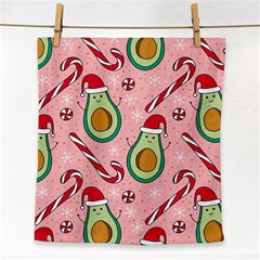 Avo Merry Christmas, Candies, Candy Cane Face Towel by kyorashop23