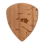Bananas, Macro, Fruits, Ripe Bananas Guitar Shape Wood Guitar Pick Holder Case And Picks Set Pick