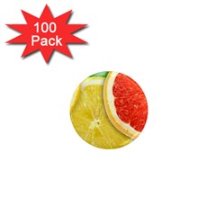 Fruit, Lemon 1  Mini Magnets (100 Pack)  by kyorashop23