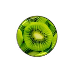 Kiwi Fruits, Close-up, Exotic Fruit Hat Clip Ball Marker by kyorashop23