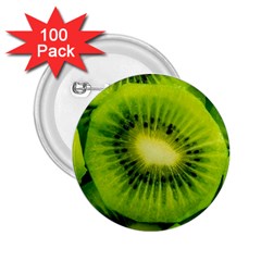 Kiwi Fruits, Close-up, Exotic Fruit 2 25  Buttons (100 Pack)  by kyorashop23