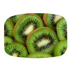 Kiwi Texture, Background With Kiwi, Fruits, Kiwi Mini Square Pill Box by kyorashop23
