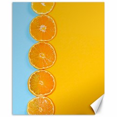 Orange, Slices, Fruit, Citrus Canvas 16  X 20  by kyorashop23