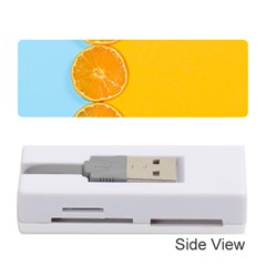 Orange, Slices, Fruit, Citrus Memory Card Reader (stick) by kyorashop23