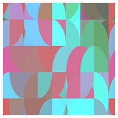 Geometric Ocean Purple Blue Pink Lightweight Scarf  by ConteMonfrey