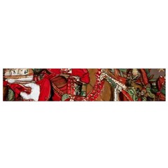 Christmas Art 01 Small Premium Plush Fleece Scarf by myclothy