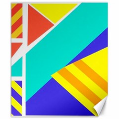 Geometric  Design 04 Canvas 8  X 10  by myclothy