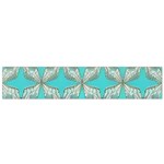 Geometric Design 13 Small Premium Plush Fleece Scarf Back