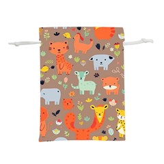 Pet Animal 05 Lightweight Drawstring Pouch (l) by myclothy