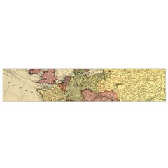 Retro Old Vintage Map Of Europe Small Premium Plush Fleece Scarf by Bedest