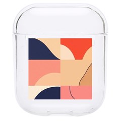 Minimalist Pattern With Simple Lines And Shapes, Creating A Clean And Modern Aesthe Hard Pc Airpods 1/2 Case by myclothy