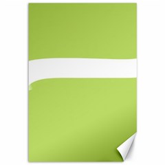 A Minimalist Pattern With Simple Lines And Shapes, Creating A Clean And Modern Aesthetic 02 Canvas 12  X 18  by myclothy