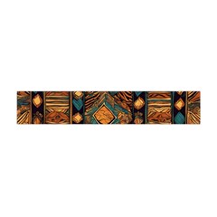 Tribal Chic Premium Plush Fleece Scarf (mini) by pollyparadiseartshop