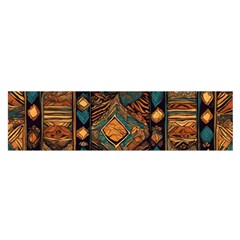 Tribal Chic Oblong Satin Scarf (16  X 60 ) by pollyparadiseartshop