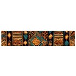 Tribal Chic Small Premium Plush Fleece Scarf Front
