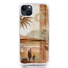 Abstract Sun Boho Bohemian Design Iphone 14 Plus Tpu Uv Print Case by Salmanaz77