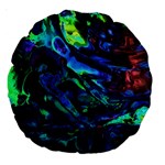 Sci-fi Scenester Large 18  Premium Round Cushions Back