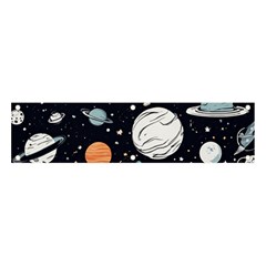 Space Galaxy Universe Stars Sky Banner And Sign 4  X 1  by Paksenen