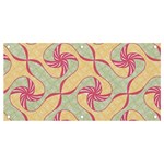Abstract Pattern Design Scrapbooking Banner and Sign 4  x 2  Front
